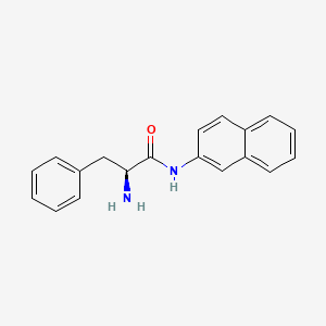 Chemical structure of H-Phe-βNA