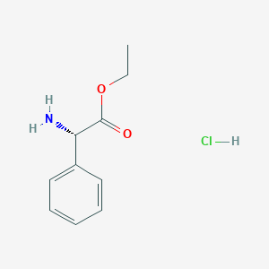 Chemical structure of H-Phg-OEt · HCl