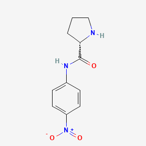 Chemical structure of H-Pro-pNA