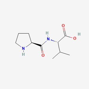 Chemical structure of Pro-val
