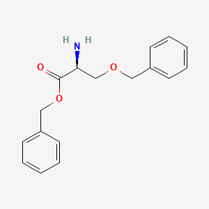 Chemical structure of H-Ser(Bzl)-OBzl · p-tosylate
