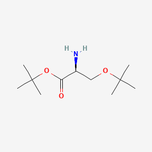 Chemical structure of H-Ser(tBu)-OtBu