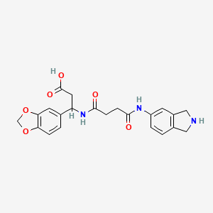 Chemical structure of H-Ser-Tyr-AMC