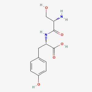 Chemical structure of H-Ser-Tyr-OH