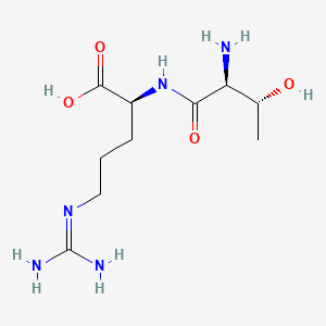 Chemical structure of H-Thr-Arg-OH