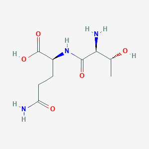 Chemical structure of H-Thr-Gln-OH