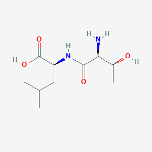 Chemical structure of H-Thr-Leu-OH