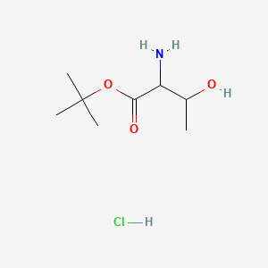 Chemical structure of H-Thr-OtBu · HCl