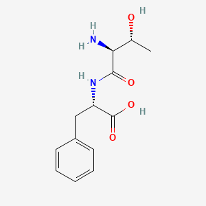 Chemical structure of H-Thr-Phe-OH