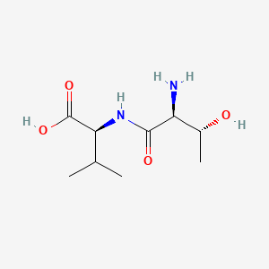 Chemical structure of H-Thr-Val-OH