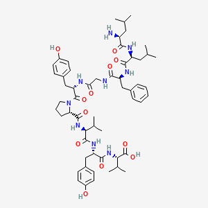 Chemical structure of HTLV-1 Tax (11-19)