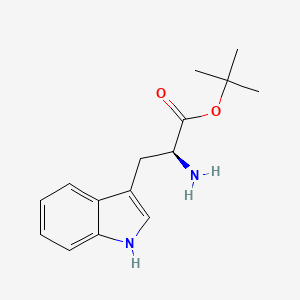 Chemical structure of H-Trp-OtBu · HCl