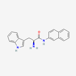 Chemical structure of H-Trp-βNA