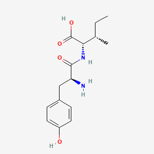 Chemical structure of H-Tyr-Ile-OH