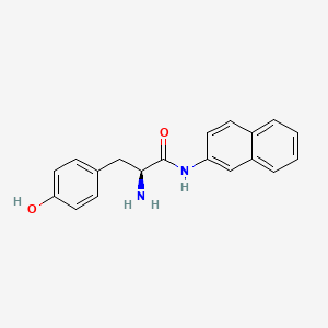 Chemical structure of H-Tyr-βNA