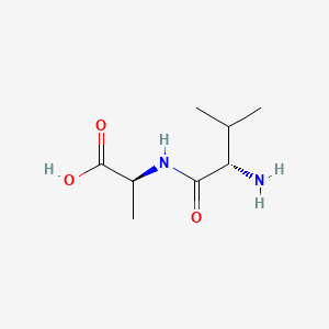 Chemical structure of H-Val-Ala-OH