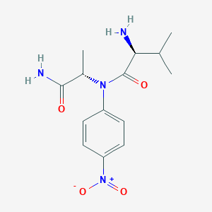 Chemical structure of H-Val-Ala-pNA