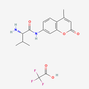 Chemical structure of H-Val-AMC