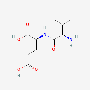 Chemical structure of H-Val-Glu-OH