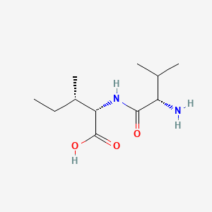 Chemical structure of H-Val-Ile-OH