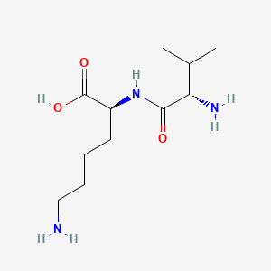 Chemical structure of Valyllysine