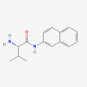 Chemical structure of H-Val-βNA
