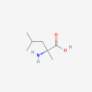 Chemical structure of H-α-Me-D-Leu-OH