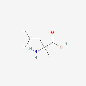 Chemical structure of H-α-Me-DL-Leu-OH