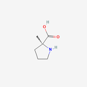 Chemical structure of H-α-Me-Pro-OH