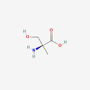 Chemical structure of H-α-Me-Ser-OH