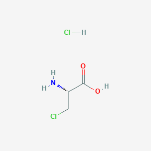 Chemical structure of H-β-Chloro-Ala-OH · HCl