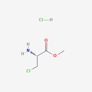 Chemical structure of H-β-Chloro-Ala-OMe · HCl