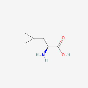 Chemical structure of H-β-Cyclopropyl-Ala-OH