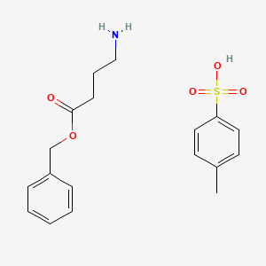 Chemical structure of H-γ-Abu-OBzl · p-tosylate