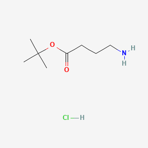 Chemical structure of H-γ-Abu-OtBu · HCl
