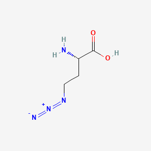Chemical structure of H-γ-azido-Abu-OH