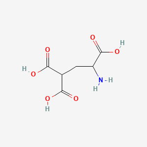 Chemical structure of H-γ-Carboxy-DL-Glu-OH
