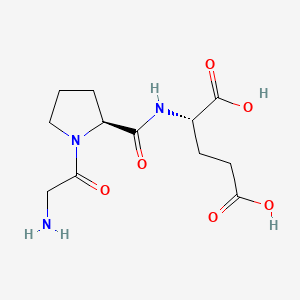 Chemical structure of IGF-I (1-3)