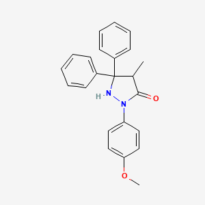 Chemical structure of IL-6 (88-121) (human)