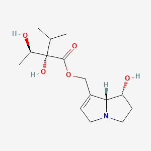 Chemical structure of Intermedin (human)
