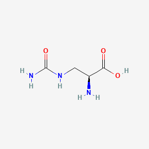 Chemical structure of Albizziin