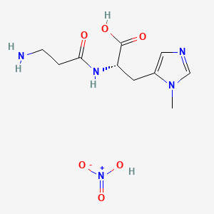 Chemical structure of L-Anserine nitrate