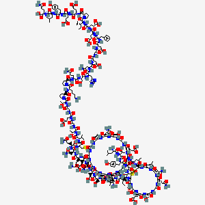 Chemical structure of Lepirudin