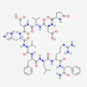 Chemical structure of Leucomyosuppressin