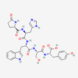 Chemical structure of LHRH (1-5) (free acid)
