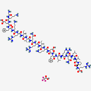 Chemical structure of LL-37 GKE