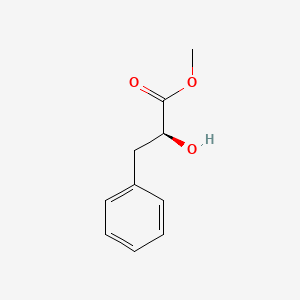 Chemical structure of L-β-Phenyllactic acid-OMe