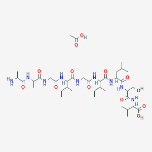 Chemical structure of MART-1 (27-35) (human)
