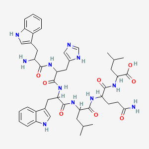 Chemical structure of Mating Factor α (1-6)