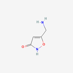 Chemical structure of Muscimol